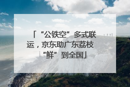 “公铁空”多式联运，京东助广东荔枝“鲜”到全国