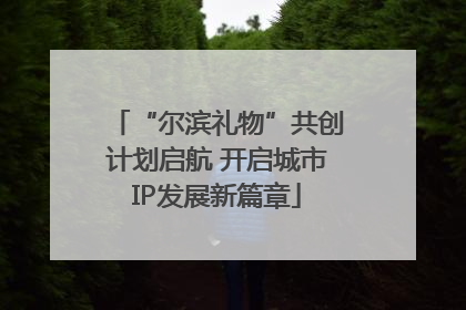“尔滨礼物”共创计划启航 开启城市IP发展新篇章