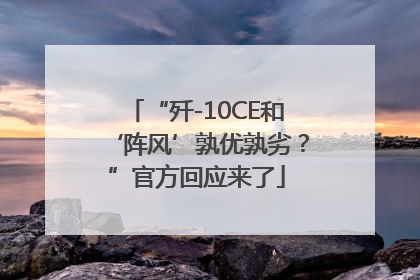 “歼-10CE和‘阵风’孰优孰劣？”官方回应来了