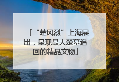 “楚风烈”上海展出，呈现最大楚墓追回的精品文物