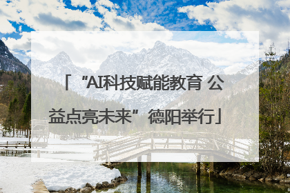 “AI科技赋能教育 公益点亮未来”德阳举行
