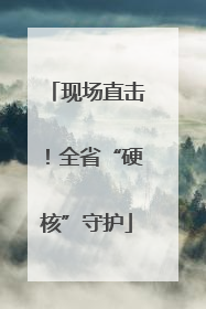 现场直击！全省“硬核”守护