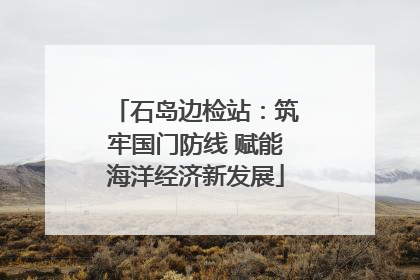 石岛边检站：筑牢国门防线 赋能海洋经济新发展
