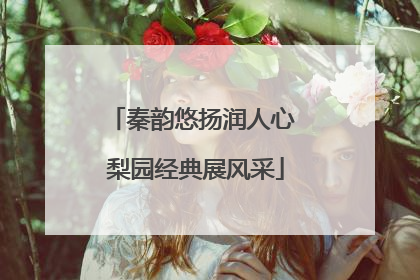 秦韵悠扬润人心 梨园经典展风采