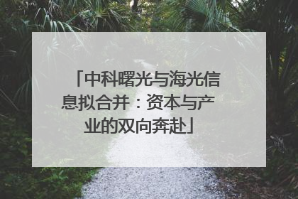 中科曙光与海光信息拟合并：资本与产业的双向奔赴