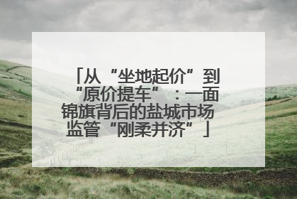 从“坐地起价”到“原价提车”：一面锦旗背后的盐城市场监管“刚柔并济”