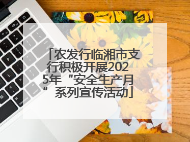 农发行临湘市支行积极开展2025年“安全生产月”系列宣传活动