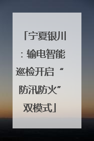 宁夏银川：输电智能巡检开启“防汛防火”双模式