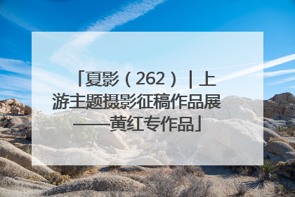 夏影（262）｜上游主题摄影征稿作品展——黄红专作品