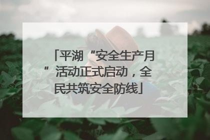 平湖“安全生产月”活动正式启动，全民共筑安全防线