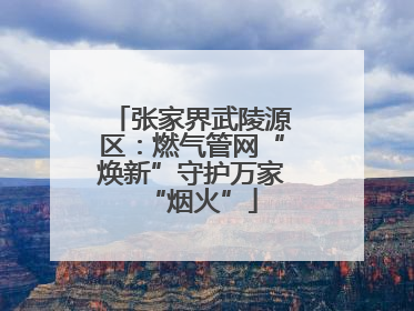 张家界武陵源区：燃气管网“焕新”守护万家“烟火”