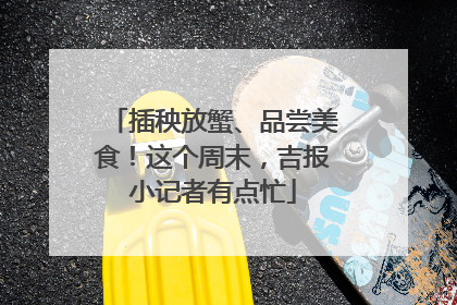插秧放蟹、品尝美食！这个周末，吉报小记者有点忙
