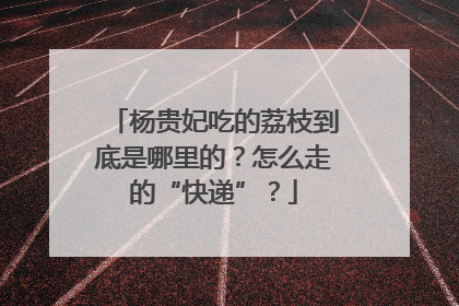 杨贵妃吃的荔枝到底是哪里的？怎么走的“快递”？