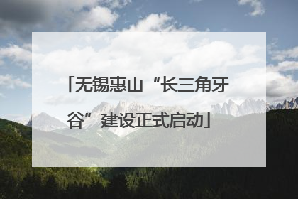 无锡惠山“长三角牙谷”建设正式启动