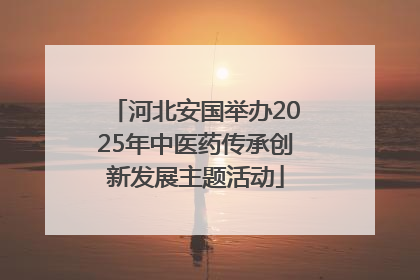 河北安国举办2025年中医药传承创新发展主题活动