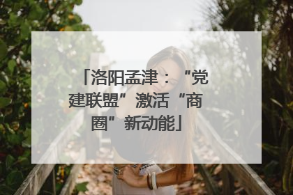 洛阳孟津：“党建联盟”激活“商圈”新动能