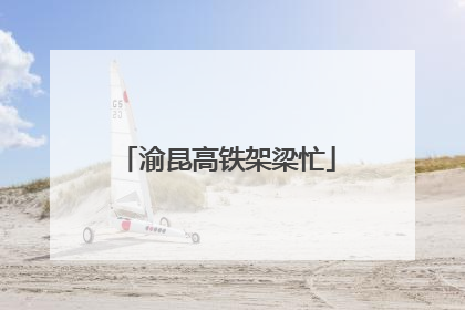 渝昆高铁架梁忙