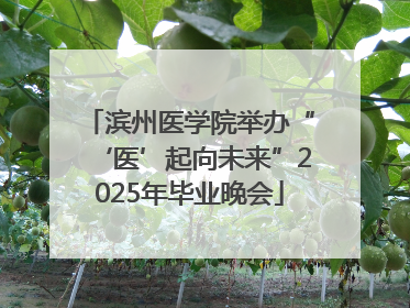 滨州医学院举办“‘医’起向未来”2025年毕业晚会