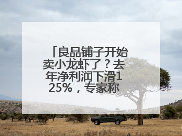 良品铺子开始卖小龙虾了？去年净利润下滑125%，专家称转型极为关键