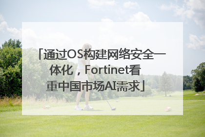 通过OS构建网络安全一体化，Fortinet看重中国市场AI需求