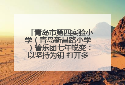 青岛市第四实验小学（青岛新昌路小学）管乐团七年蜕变：以坚持为钥 打开多元成长之门