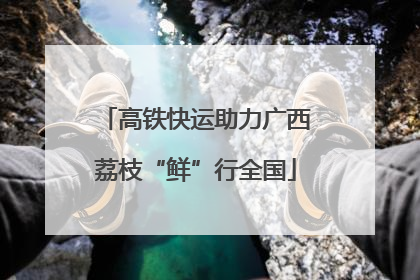 高铁快运助力广西荔枝“鲜”行全国