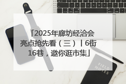 2025年廊坊经洽会亮点抢先看（三）丨6街16巷，邀你逛市集
